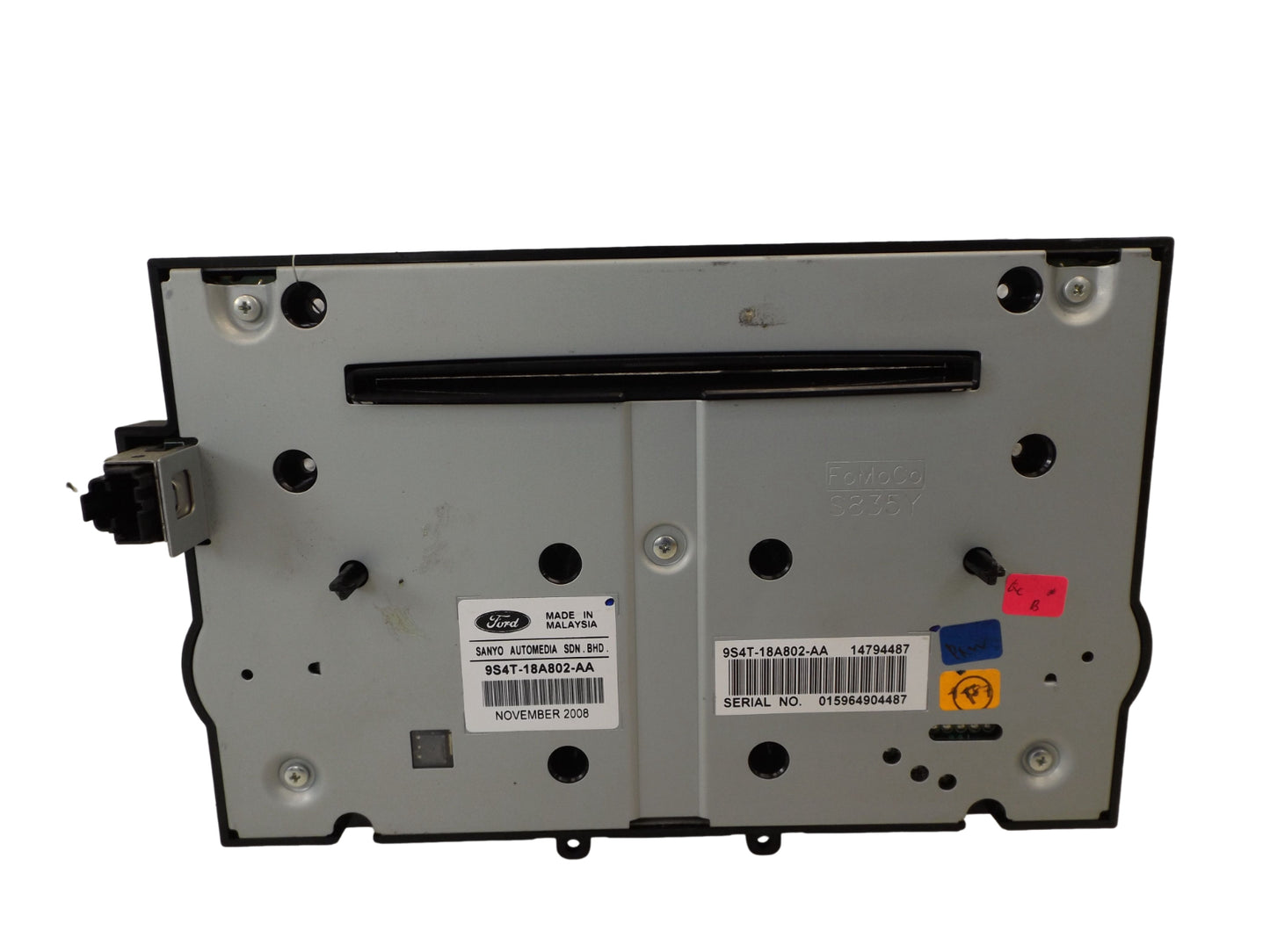 9S4Z18842A 2009-2011 Ford Focus Radio Control Panel Used 9S4T18A802AA OEM