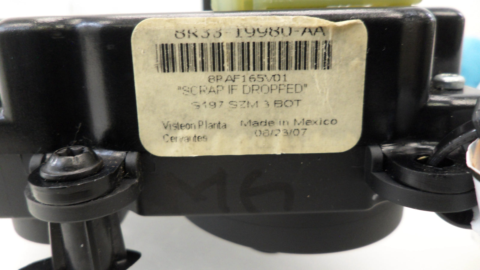 8R3319980AA 2005-2009 Ford Mustang HVAC Temperature Control Panel Used 8R3319980AA OEM