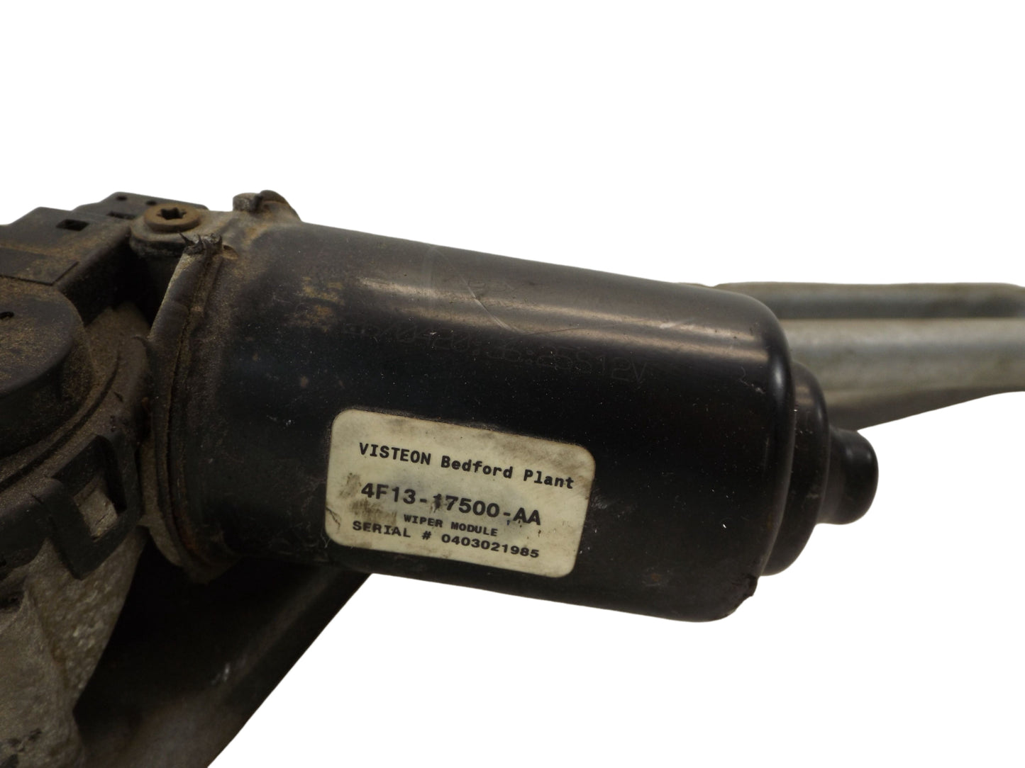 4F1Z17566BA 1996-2007 Ford Taurus Windshield Wiper Linkage, Motor Used 4F1Z17566BA OEM