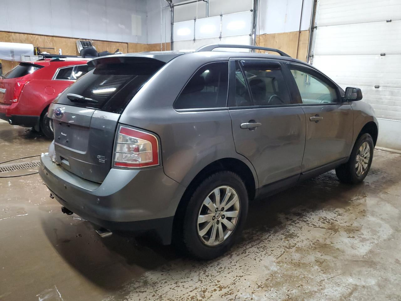 7T4Z7804608AA 2007-2010 Ford Edge Passenger FR Console Trim Panel Used 7T4Z7804608AA OEM