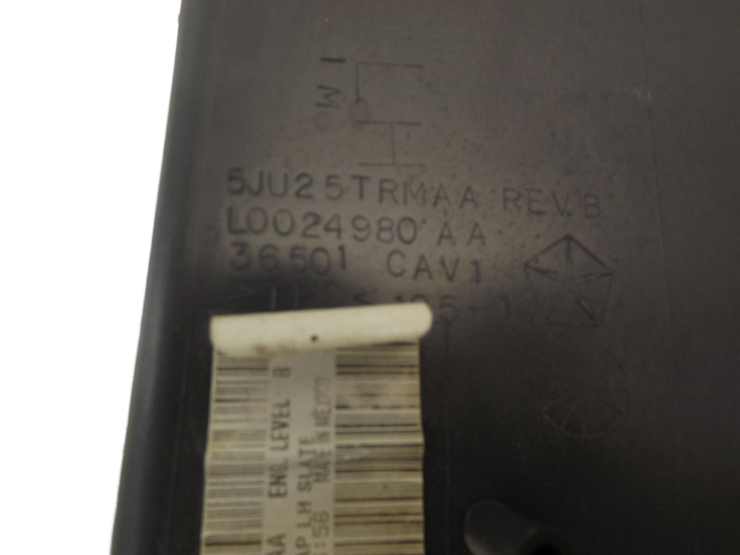 5JU25TRMAA 2006-2008 Dodge Ram 1500 FL Instrument Panel Side Cover Used 5JU25TRMAA OEM