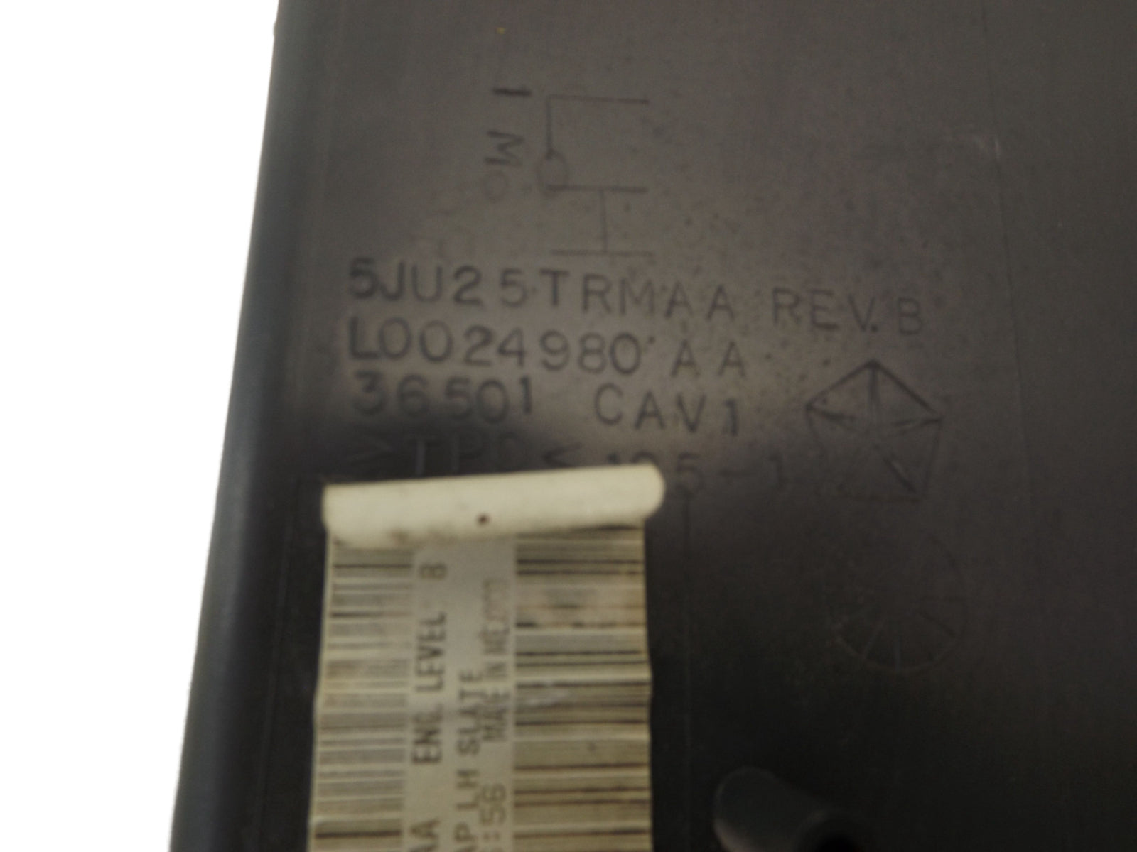5JU25TRMAA 2006-2008 Dodge Ram 1500 FL Instrument Panel Side Cover Used 5JU25TRMAA OEM