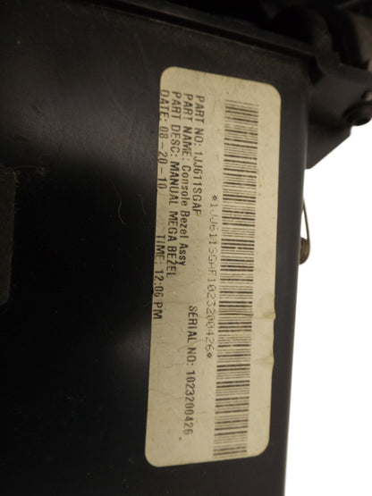 1FA40TRMAC 2007-2010 Chrysler Sebring Climate Control Bezel Panel Used 1FA40TRMAC OEM