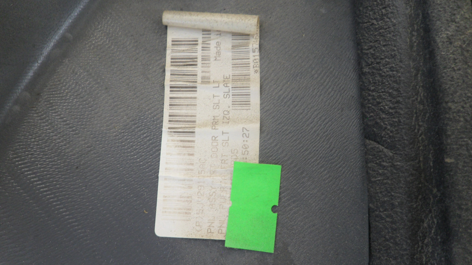 5JV26ZJ3AE 2003-2009 Dodge Ram FL Door Interior Trim Panel (Shows Wear) Used 5JV26ZJ3AE OEM