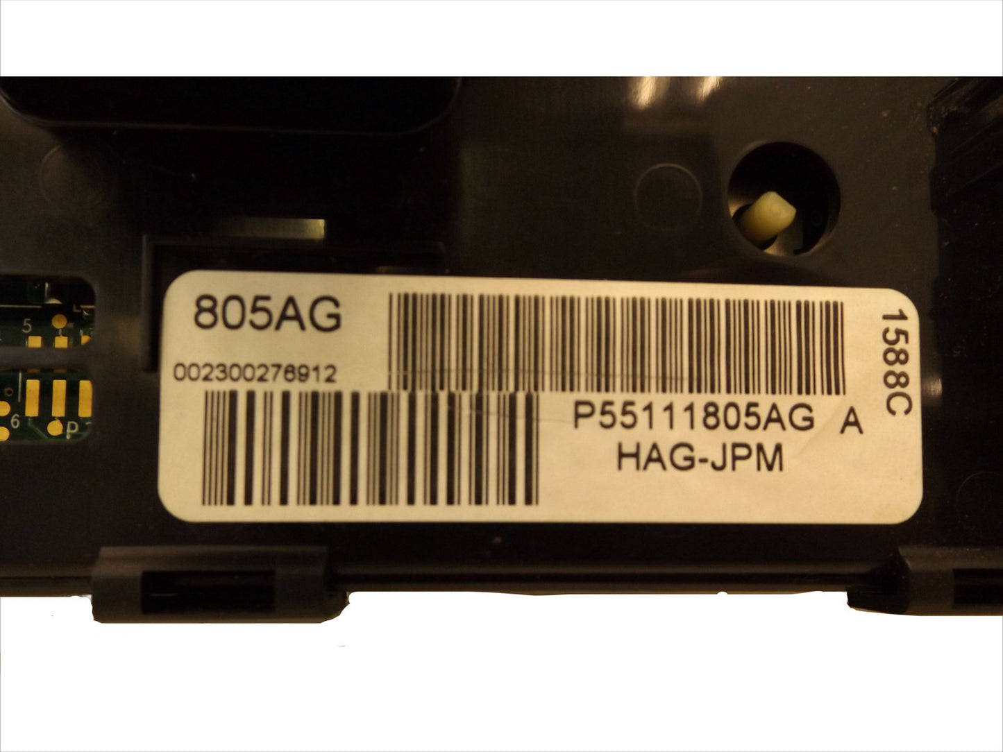 P55111805AG 2008-2010 Dodge Grand Caravan HVAC Temperature Control Panel P55111805AG Used OE