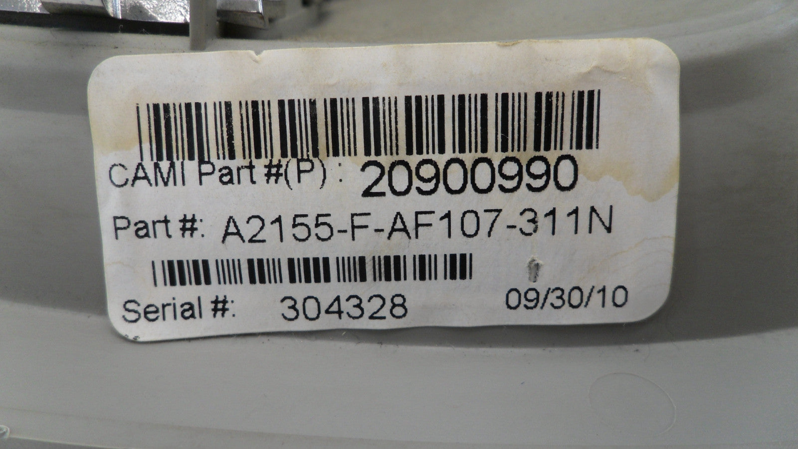 A21553AB 2010-2011 Chevrolet Equinox Upper Overhead Console Used A21553AB OEM
