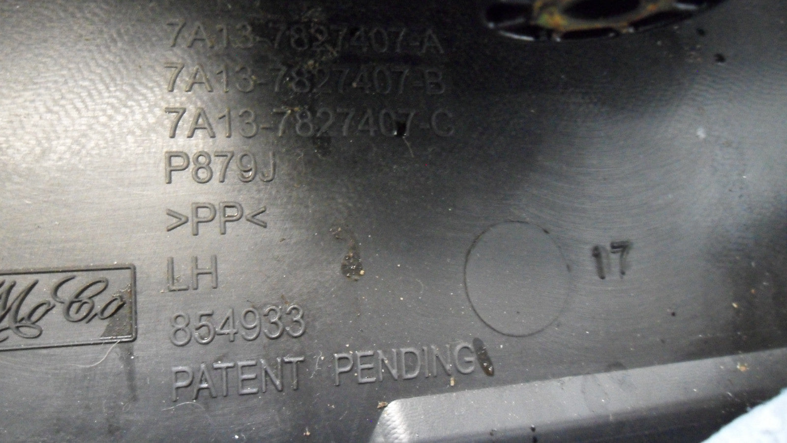 7A137827407 2007-2010 Lincoln MKX Passenger RL Door Interior Trim Panel Used 7A137827407 OEM