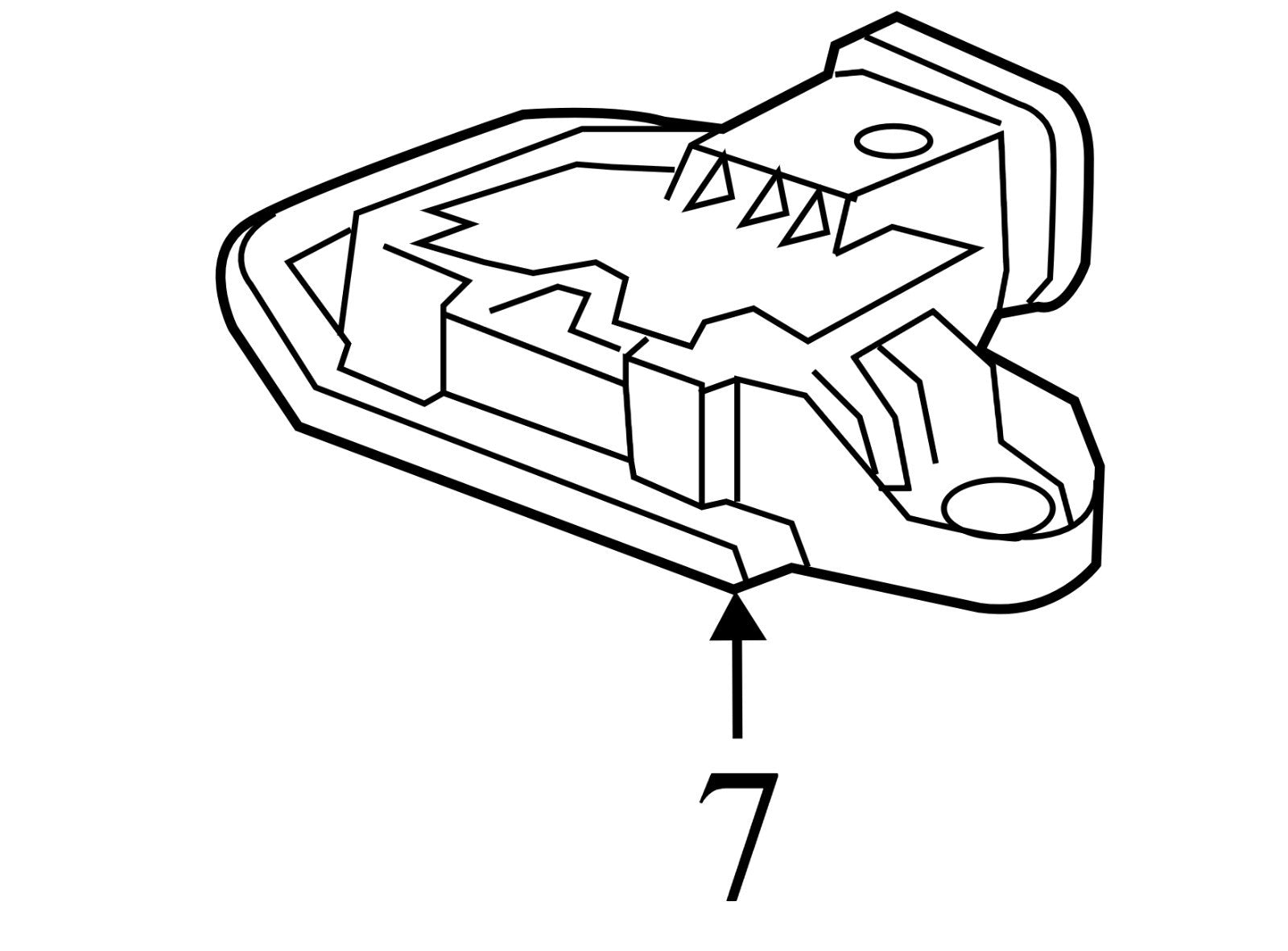 13589518 2013-2016 GMC Acadia Suspension Yaw Sensor Used 13589518 OEM