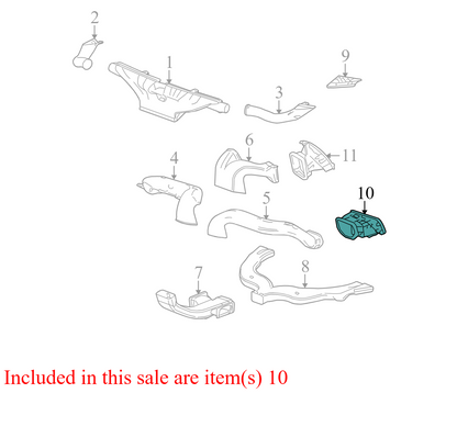 20862307 2010-2015 Chevrolet Equinox Passenger FR Dashboard Air Vent Used 20862307 OEM