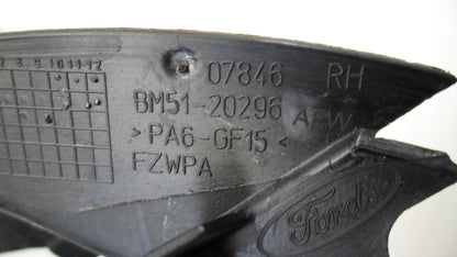 BM5120296AEW 2012-2018 Ford Focus Passenger FR Door Sill Trim Panel Used BM5120296AEW OEM