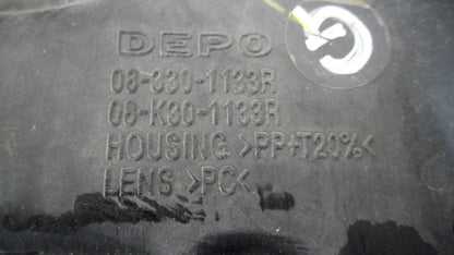 8L8Z13008A 2009-2012 Ford Escape Passenger FR Headlight Used 8L8Z13008A OEM