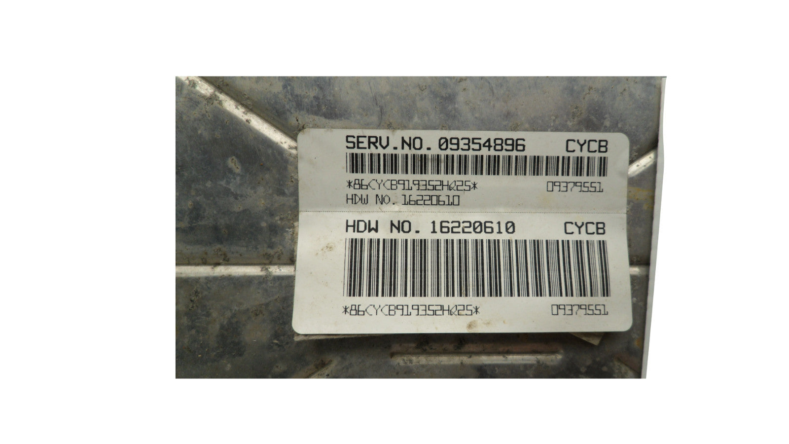 09379551 1999-2000 Chevrolet Silverado Engine Control Module 5.3L Used 09379551 OEM
