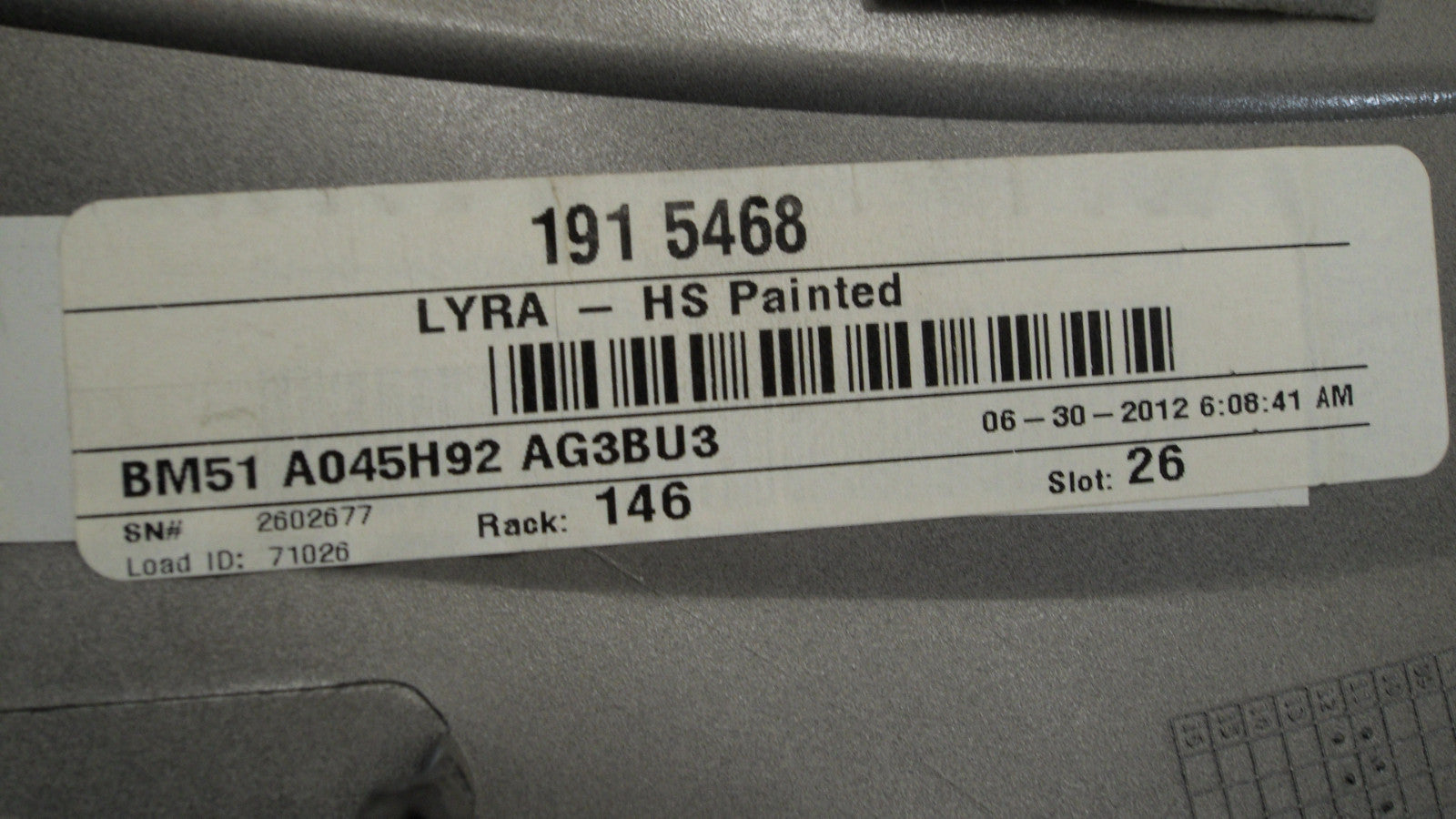 BM51A045H92ACW 2012-2014 Ford Focus Driver FL Center Console Trim Panel Used BM51A045H92ACW OEM