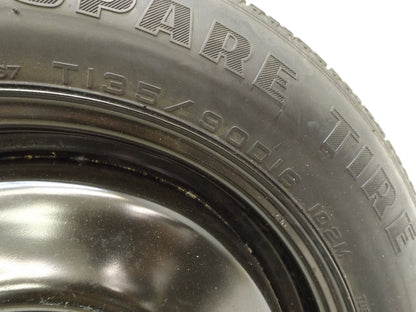 6E5Z1015B 2010-2012 Lincoln MKZ 16" 16x3.5 Compact Spare Tire Used OEM 6E5Z1015B
