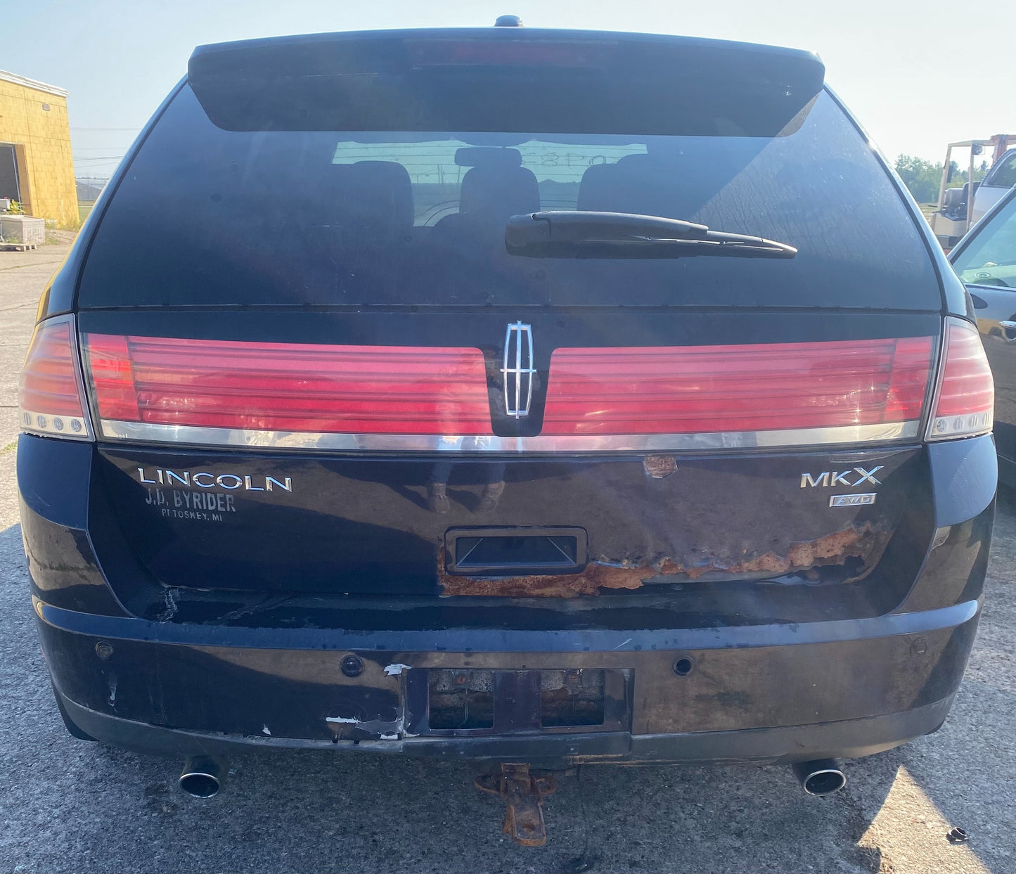 7A137827406 2007-2010 Lincoln MKX Passenger RR Door Interior Trim Panel Used 7A137827406 OEM