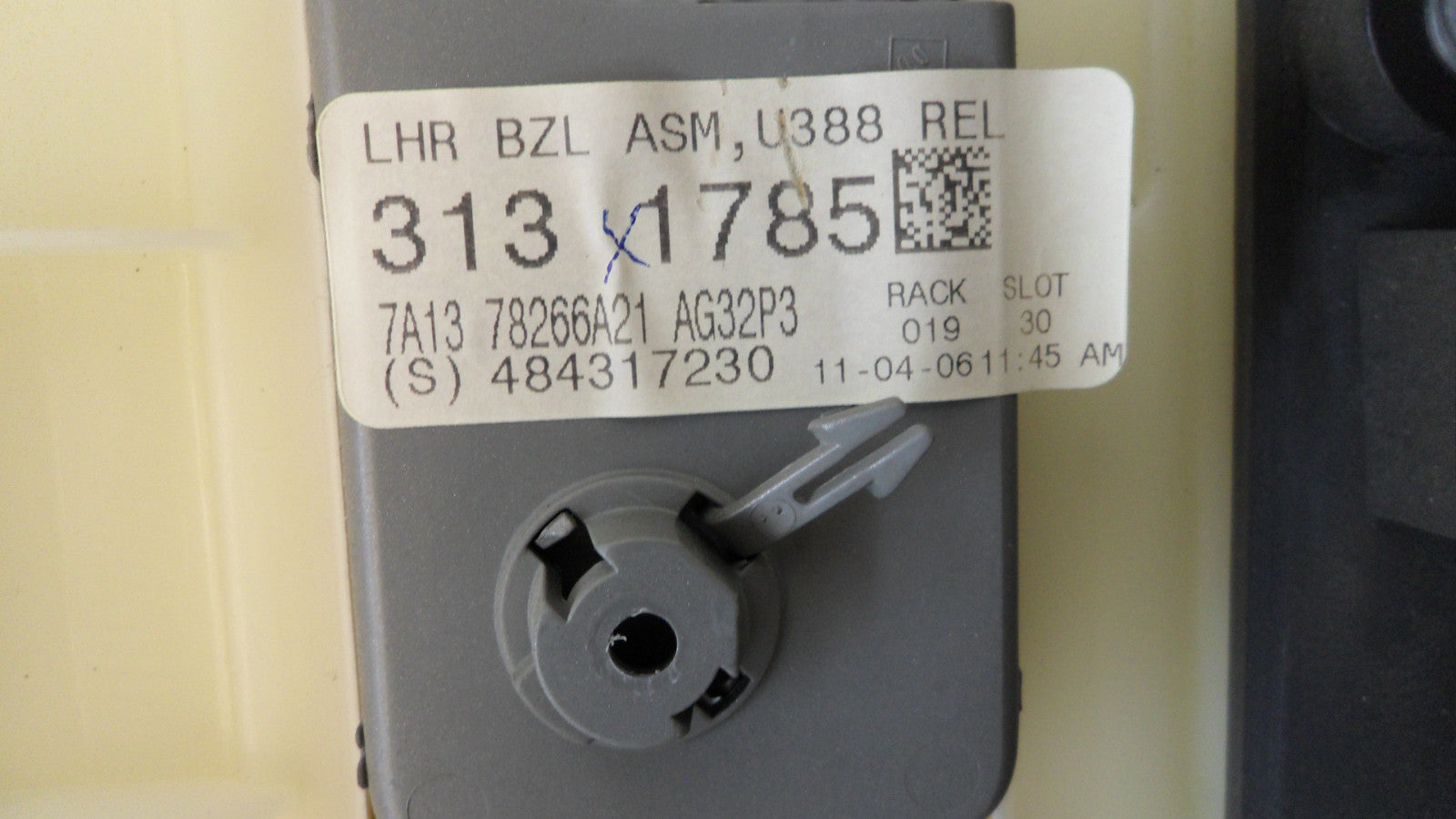 7A137827407 2007-2010 Lincoln MKX Passenger RL Door Interior Trim Panel Used 7A137827407 OEM