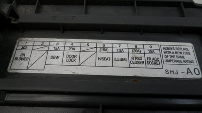 83113SHJA01ZC 2005-2007 Honda Odyssey Passenger FR Kick Panel Trim Used 83163SHJA01ZC OEM