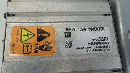22753481 2013-2015 GMC Acadia Power Inverter 3.6L Used 22753481 OEM