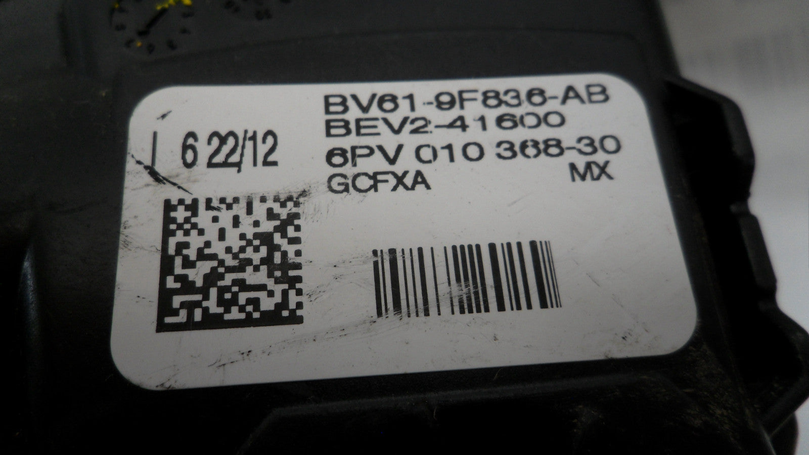 BV619F836AB 2012-2016 Ford Focus Accelerator Pedal Assembly Used BV619F836AB OEM