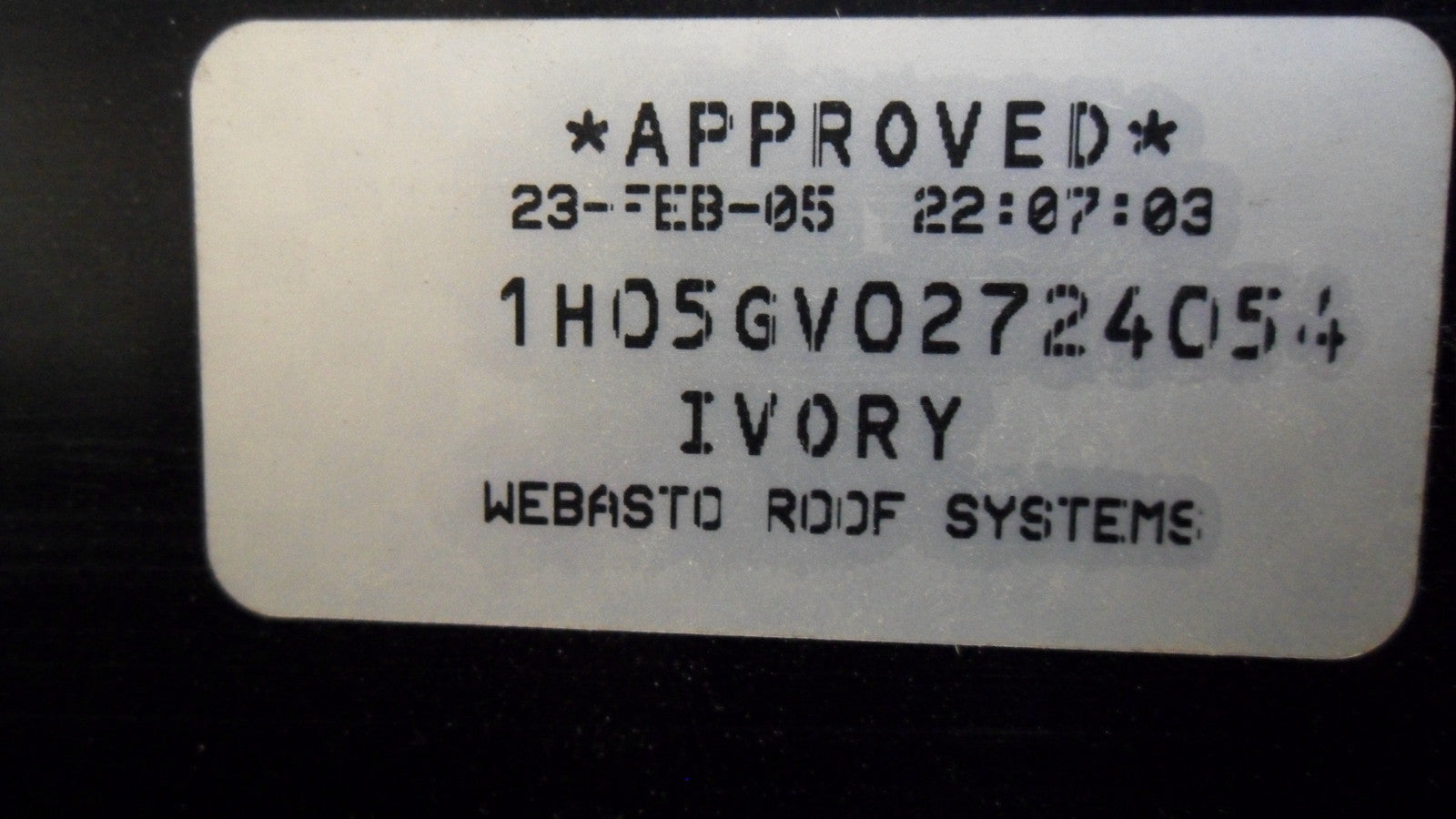 70100SEPA01 2004-2006 Acura TL Sunroof Frame Assembly Used 70100SEPA01 OEM