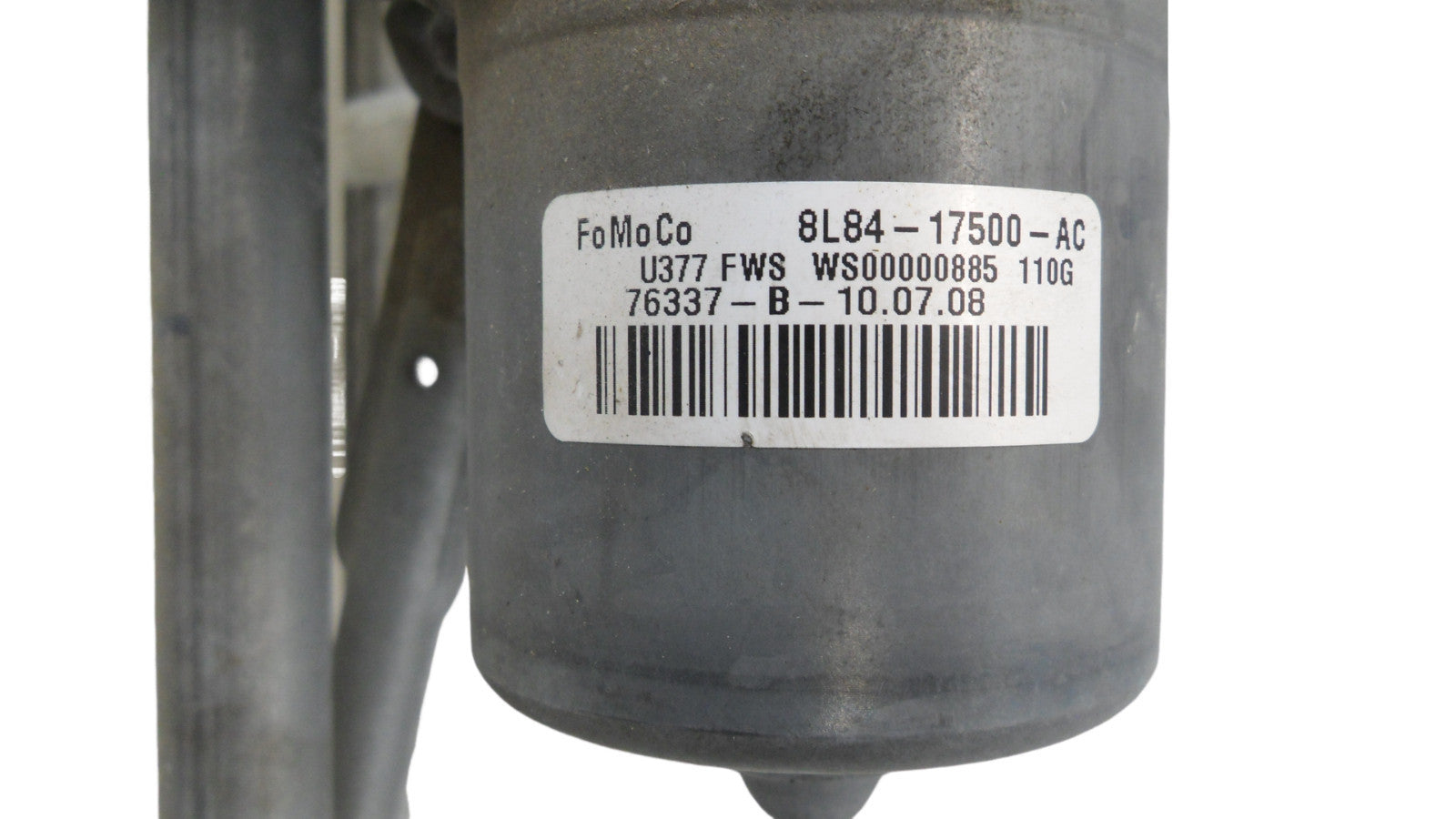 8L8417500AC 2008-2012 Ford Escape Front Windshield Wiper Linkage Used 9L8Z17566A OEM