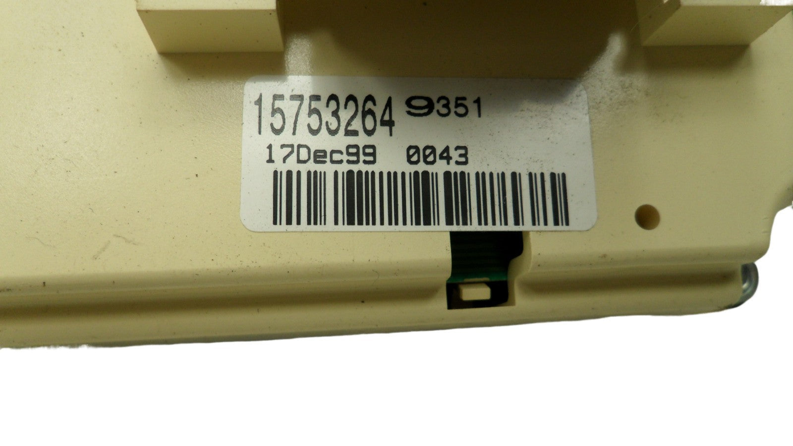 15753264 1999-2002 Chevrolet Silverado HVAC Temperature Control Panel Used 15753264 OEM