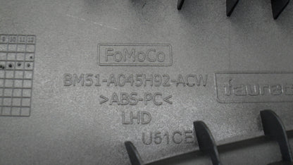 BM51A045H92ACW 2012-2014 Ford Focus Driver FL Center Console Trim Panel Used BM51A045H92ACW OEM
