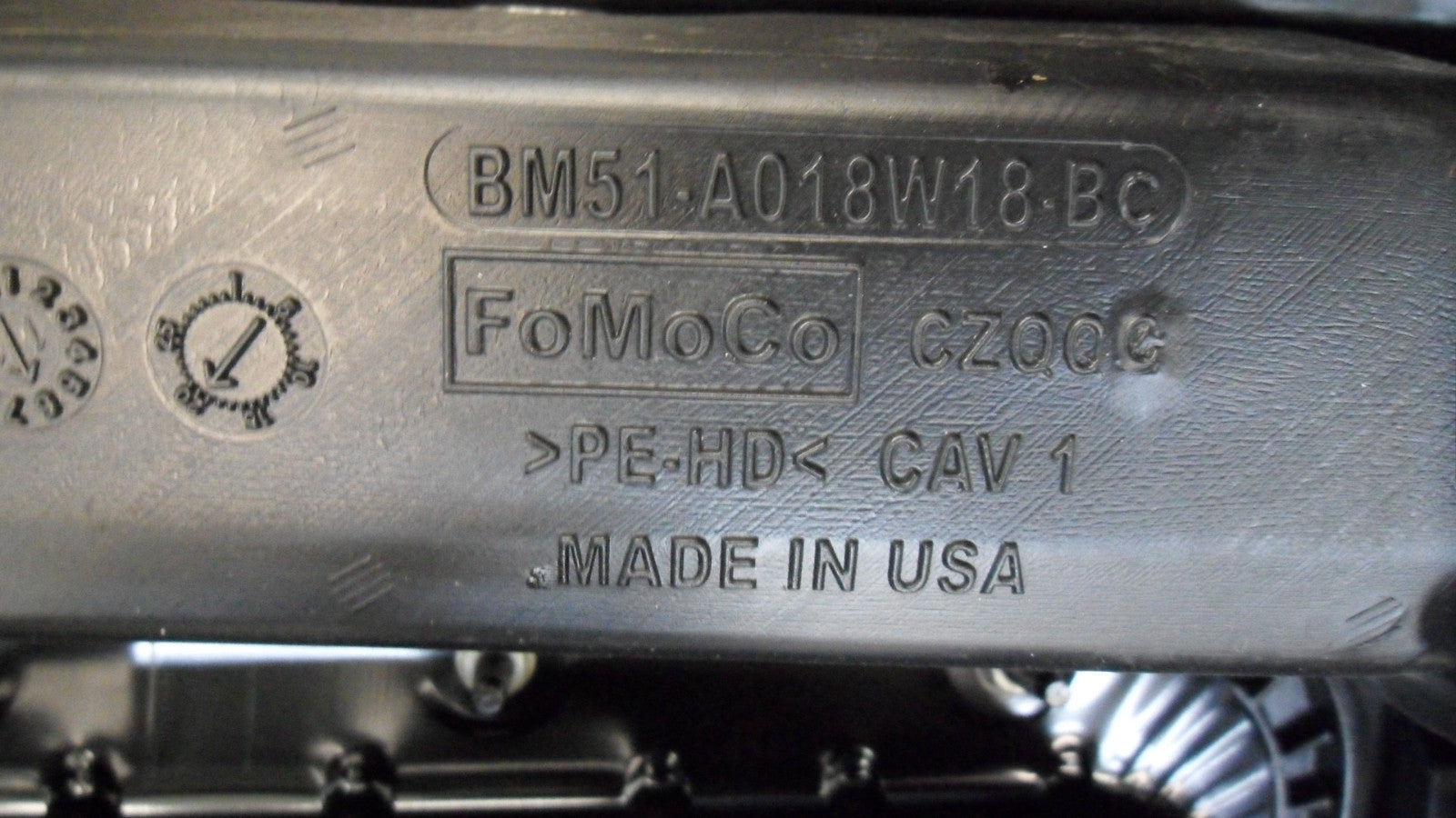 DV6Z5804320GA 2012 Ford Focus Dashboard Panel Used DV6Z5804320GA OEM