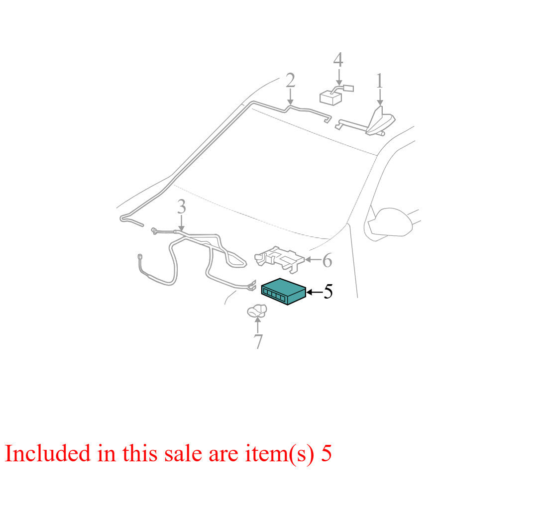 22898335 2012 Chevrolet Traverse GPS Navigation Control Module Used 22898335 OEM