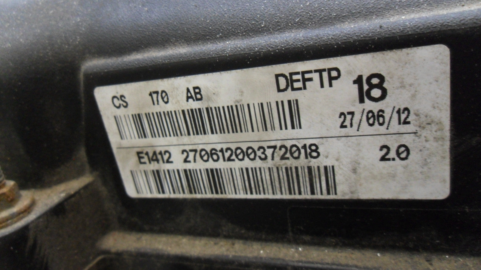 CV6Z6007C 2012-2014 Ford Focus Engine Assembly Used OEM 2.0L CV6Z6007C 111k Miles