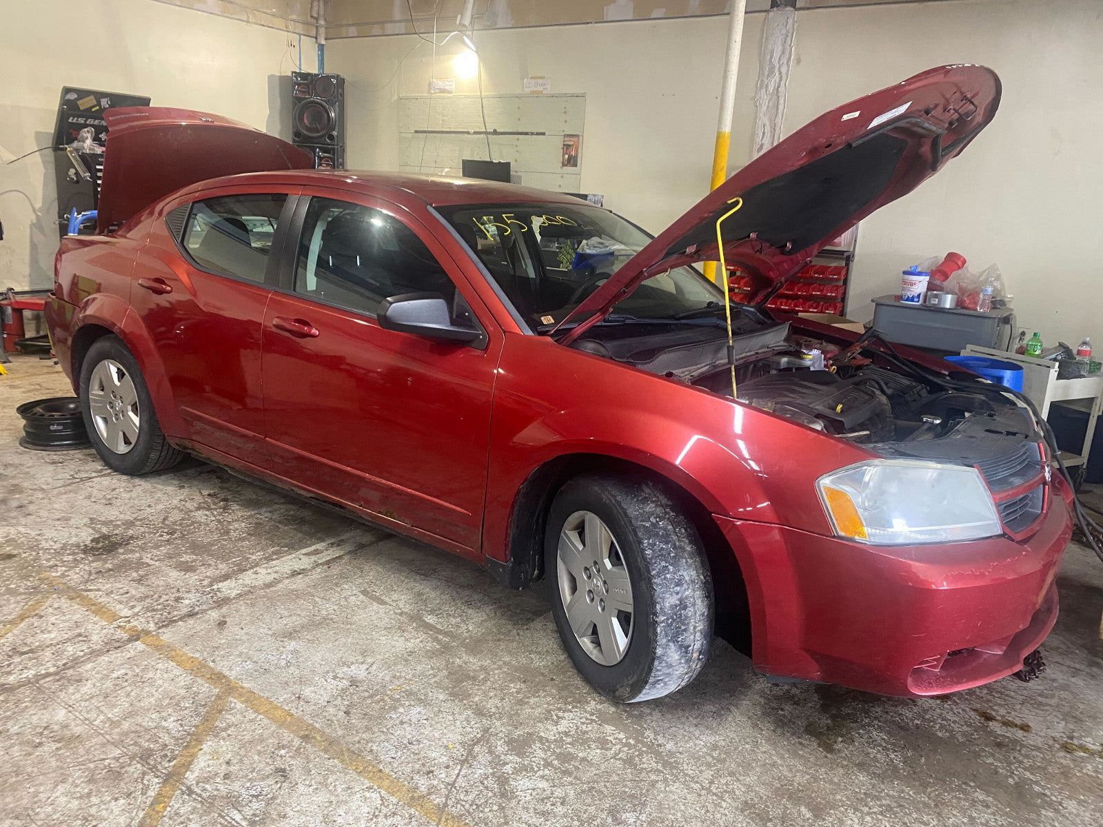 1000592 2008-2010 Dodge Avenger Dashboard Center Left Air Vent Used 1AM70DX9AC 