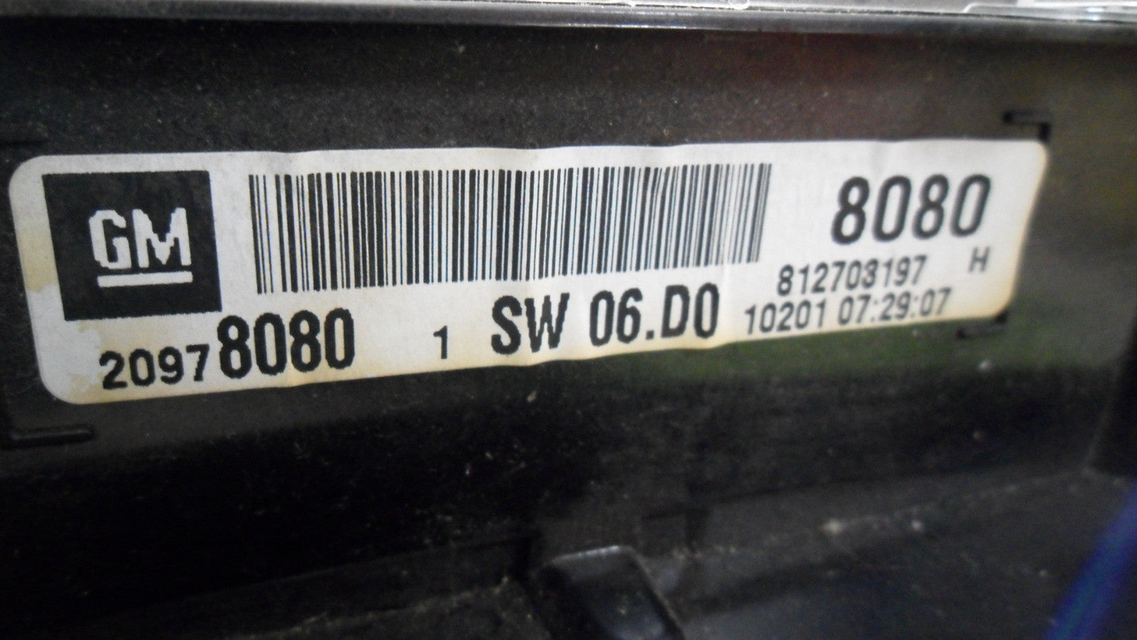 20978080 2011 Chevrolet Equinox Speedometer Instrument Cluster Used 20978080 OEM