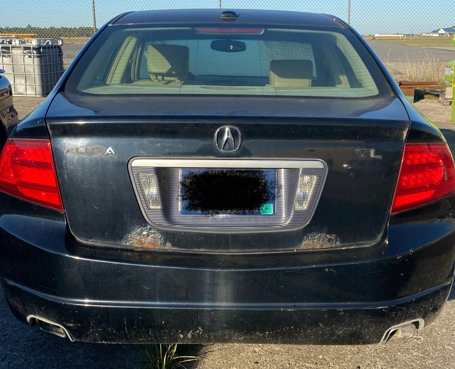 77298SEPA010 2004-2006 Acura TL Driver FL Console Trim Panel Used 77298SEPA010 OEM