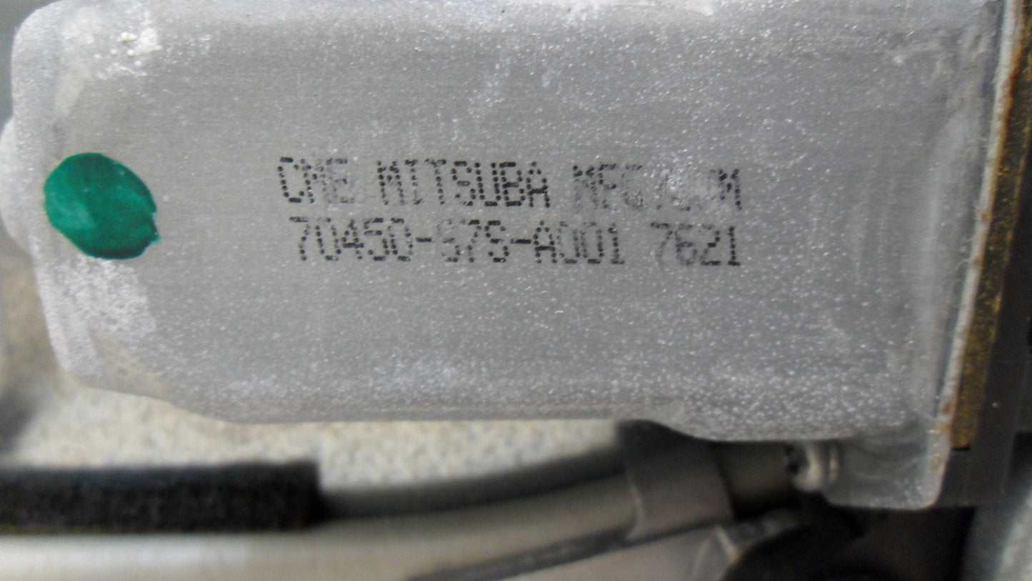 70100SHJA51 2007 Honda Odyssey Sunroof Frame Used 70100SHJA51 OEM