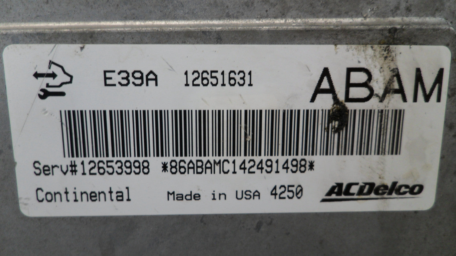 12653998 2013-2017 GMC Acadia Engine Computer Control Module 3.6L Used 12653998 OEM