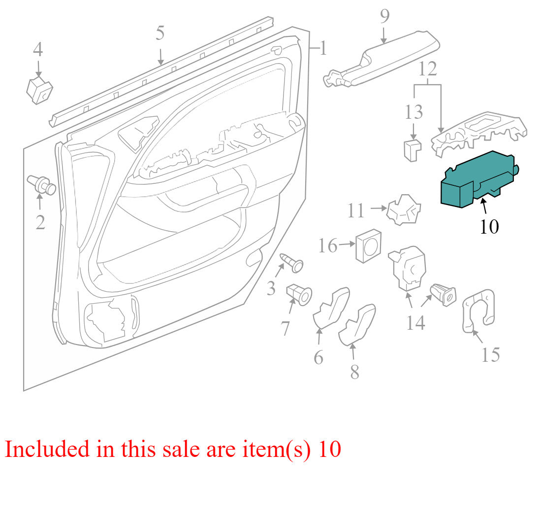 83540SHJA213M1 2005-2010 Honda Odyssey Passenger FR Door Window Switch Used 83540SHJA213M1 OEM