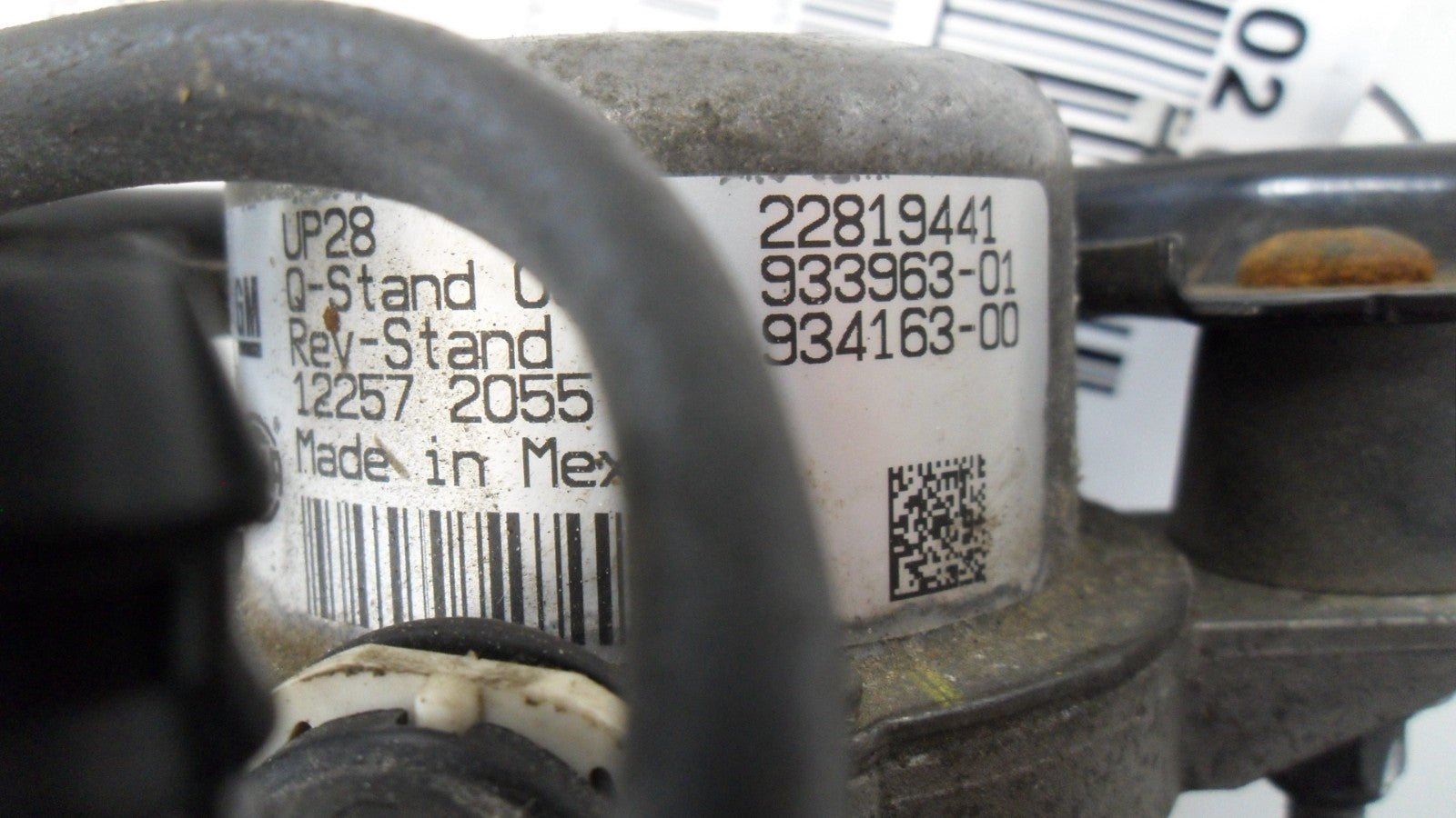 22819441 2009-2012 Chevrolet Traverse Power Brake Booster Vacuum Pump Used 22819441 OEM