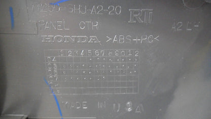 77251SHJA01ZB 2005-2007 Honda Odyssey Center Instrument Trim Panel Used 77251SHJA01ZB OEM