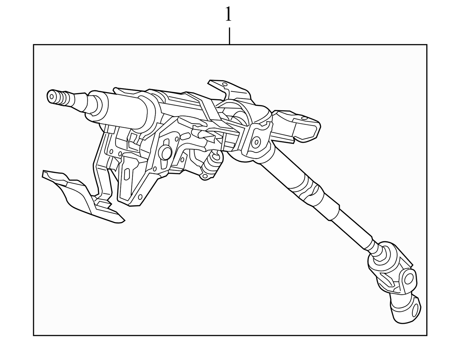 53200SHJA56 2007-2008 Honda Odyssey Steering Column Used 53200SHJA56 OEM