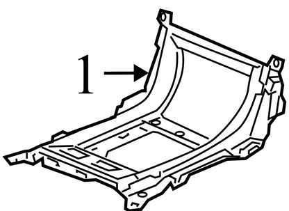 77290SEPA010 2004-2008 Acura TL FC Console Panel W/ Heat Switch Used 77290SEPA010 OEM