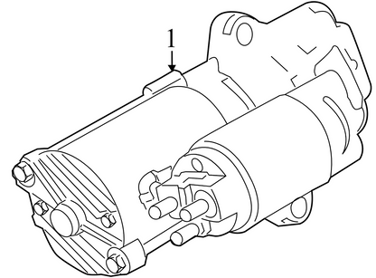 BB5T11000BA 2012-2014 Ford Focus Starter Motor 2.0L Used BB5T11000BA OEM