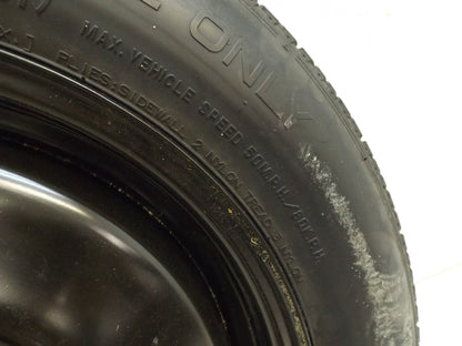 6E5Z1015B 2010-2012 Lincoln MKZ 16" 16x3.5 Compact Spare Tire Used OEM 6E5Z1015B