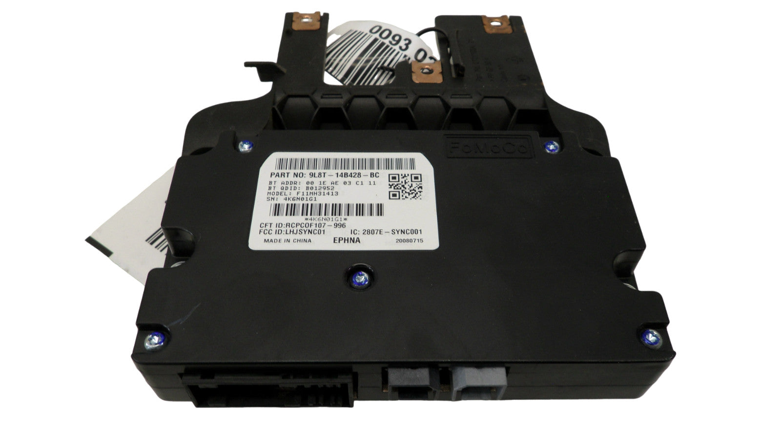 9L8T14B428BC 2009-2012 Ford Escape Wireless Communication Module Used 9L8T14B428BC OEM