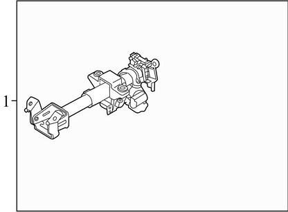 96454692 2006-2011 Chevrolet Aveo Steering Column W/Wheel Used 96454692 OEM