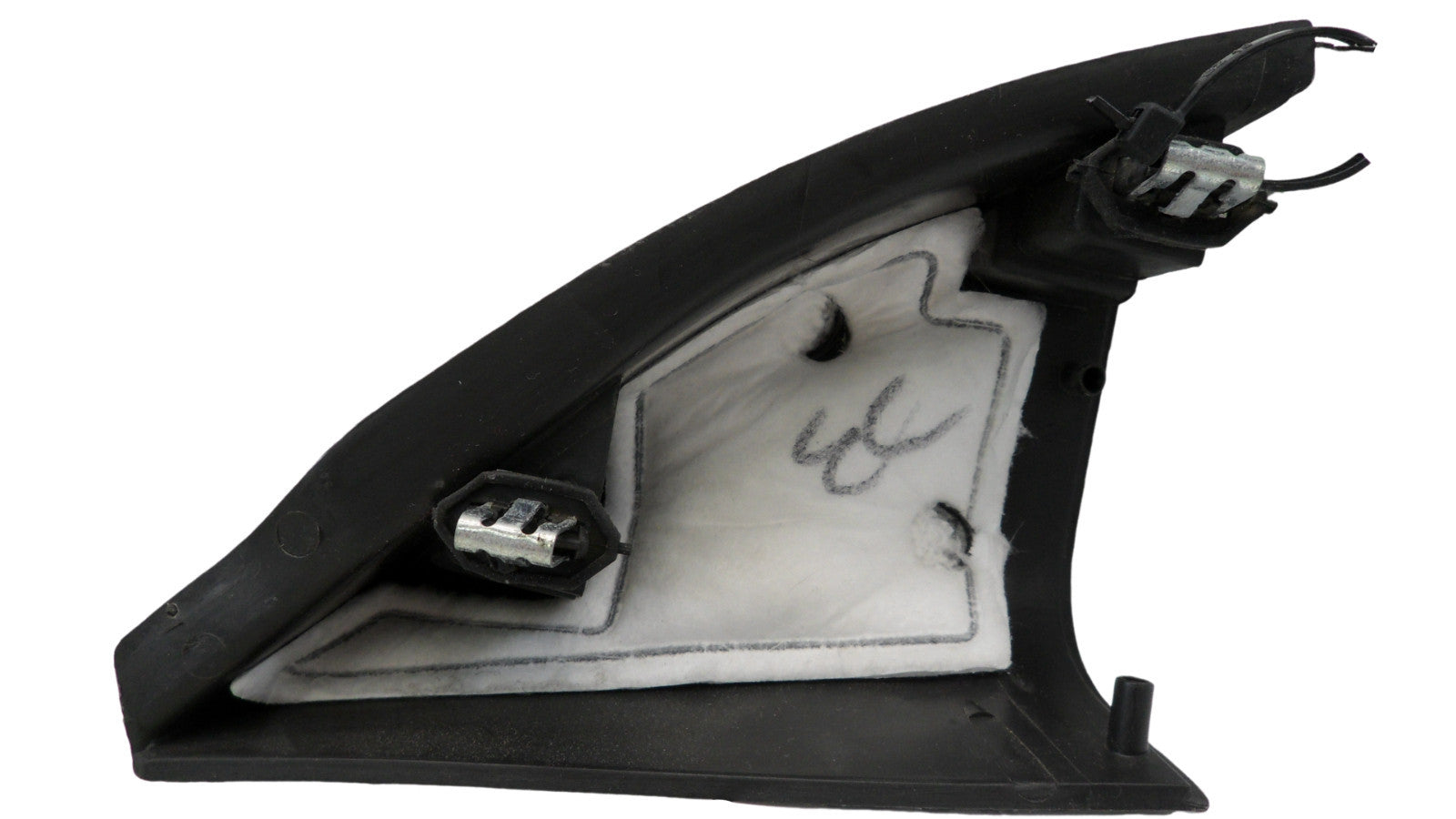 8L8Z17K709AC 2008-2012 Ford Escape Passenger FR Door Mirror Trim Ring Used 8L8Z17K709AC OEM