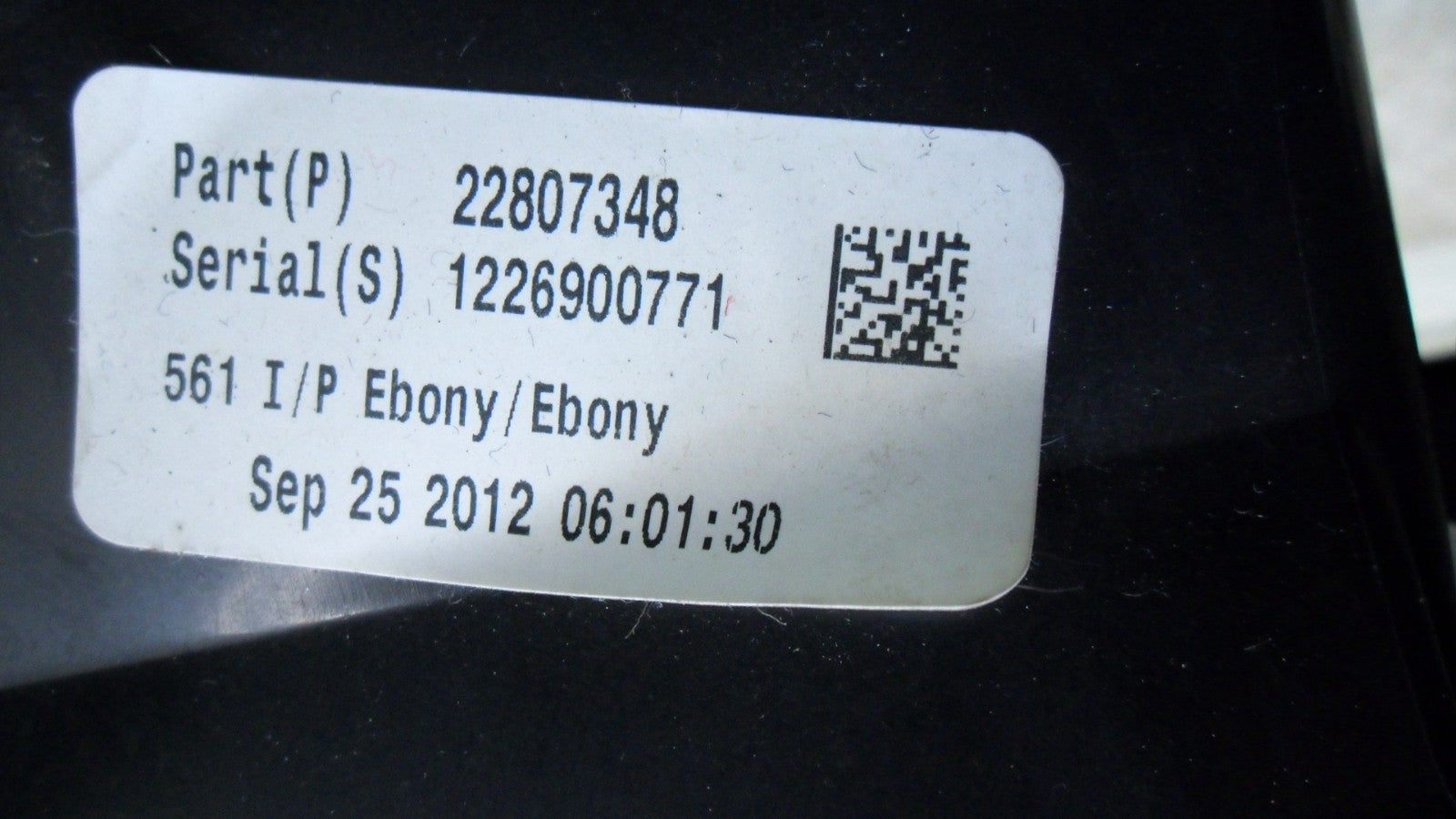 84383180 2009-2012 Chevrolet Traverse Upper Dashboard Panel Used 84383180 OEM