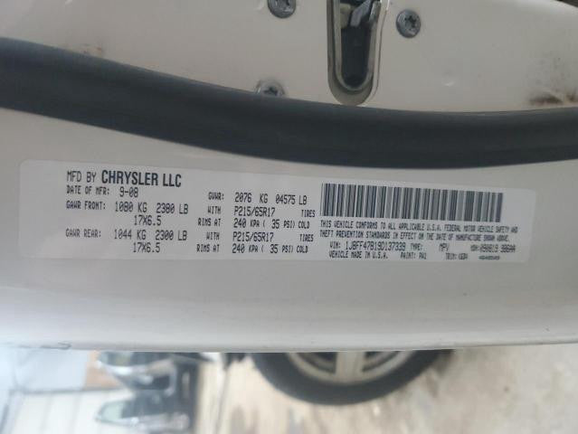 186007002 2009-2011 Jeep Compass Passenger RL Speaker Cover Used 186007002 OEM