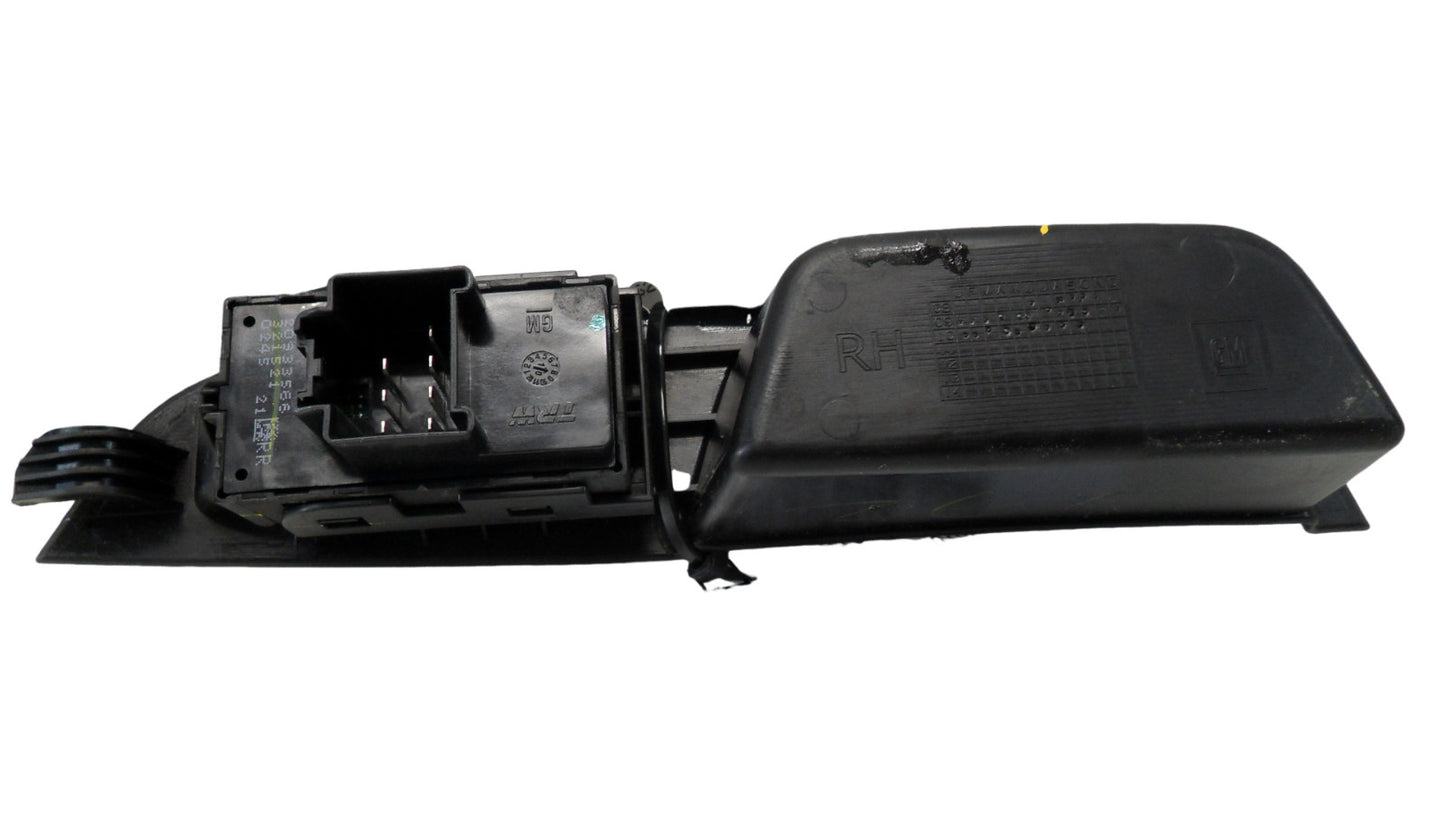 20933566 2011 Chevrolet Equinox Passenger RR Door Window Switch Bezel Used 20933566 OEM