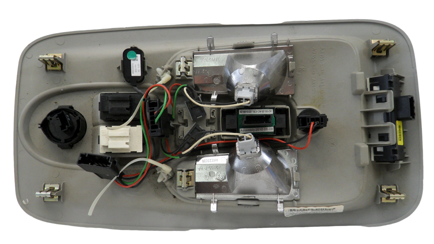 A21553AB 2010-2011 Chevrolet Equinox Upper Overhead Console Used A21553AB OEM