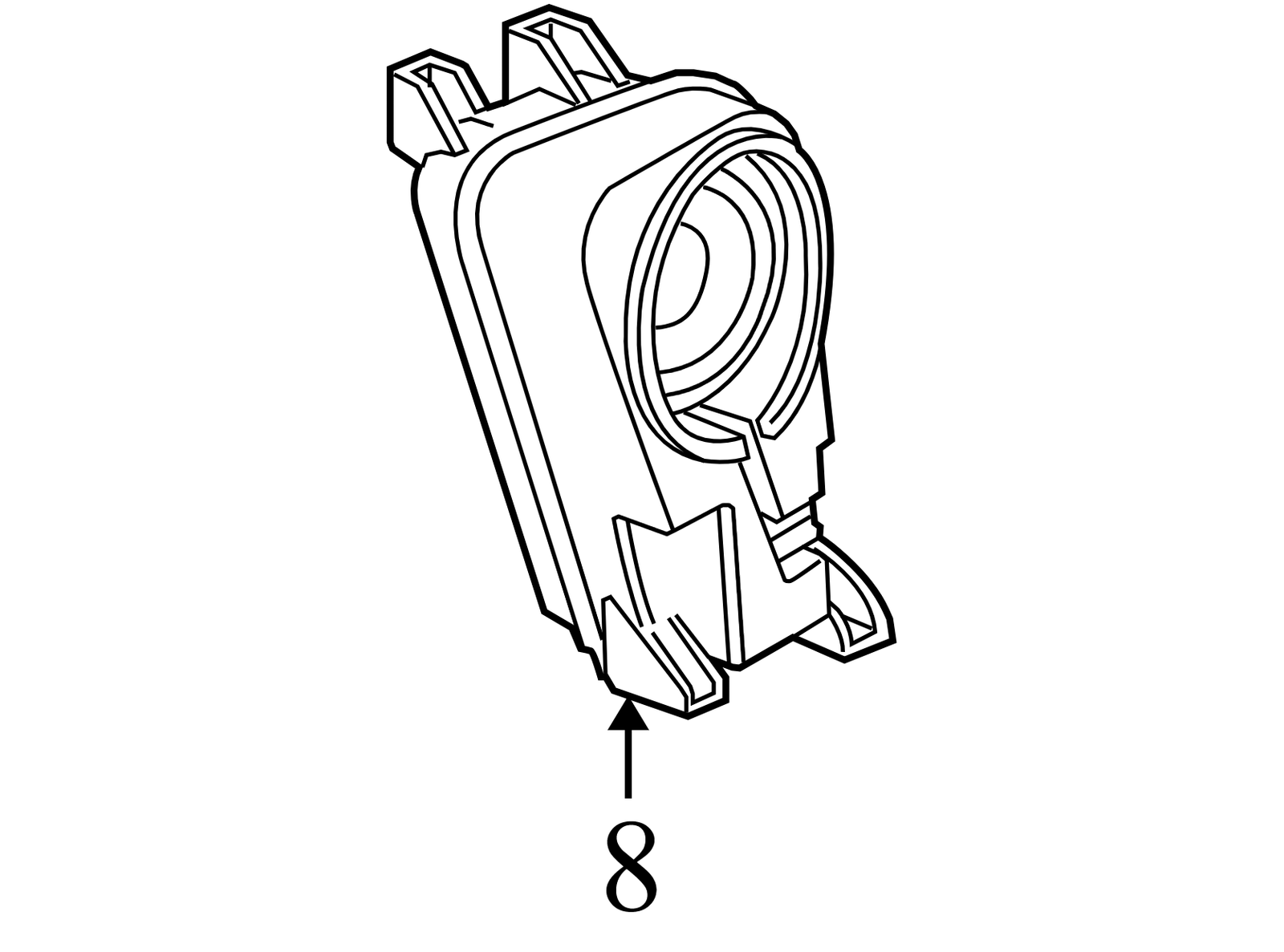 25802876 2010-2015 Chevrolet Equinox Speaker Used 25802876 OEM